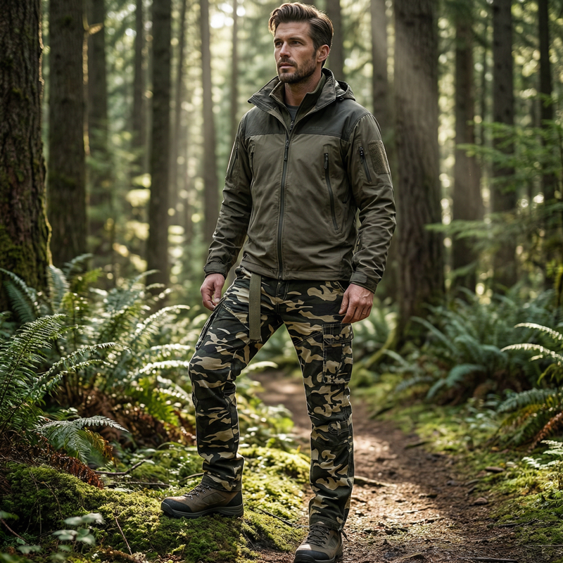 Men's Classic Camouflage Cargo Pants