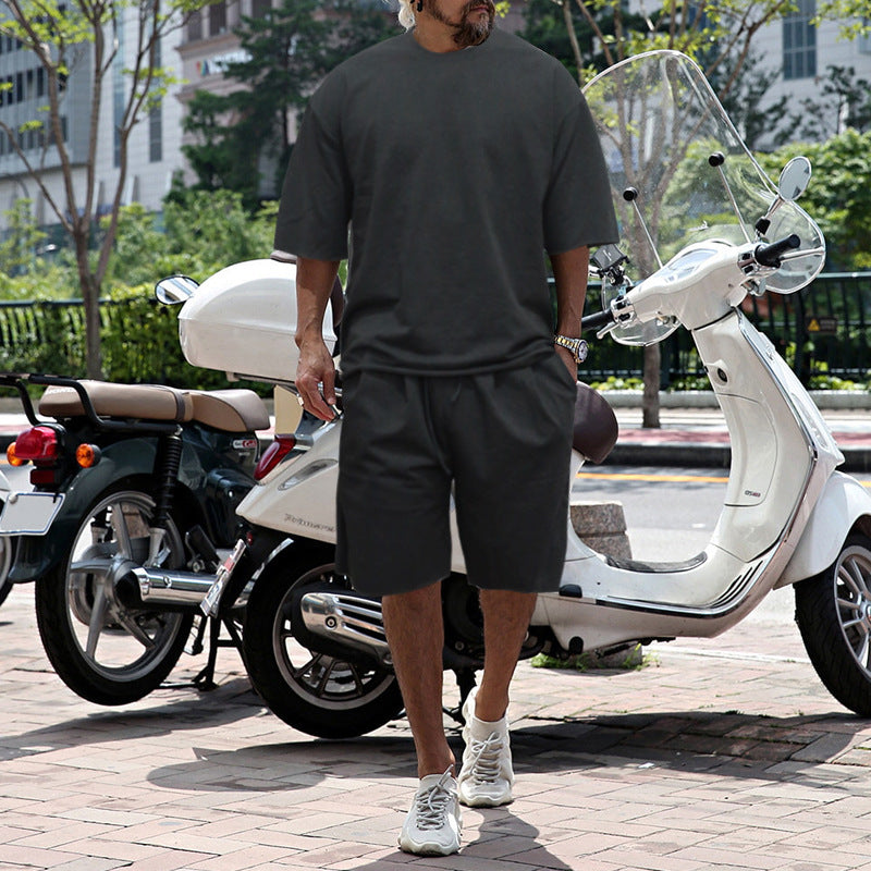 👕55% OFF 🏃 | Sleeveless Sports Set for Men – Relaxed Fit & Moisture Wicking