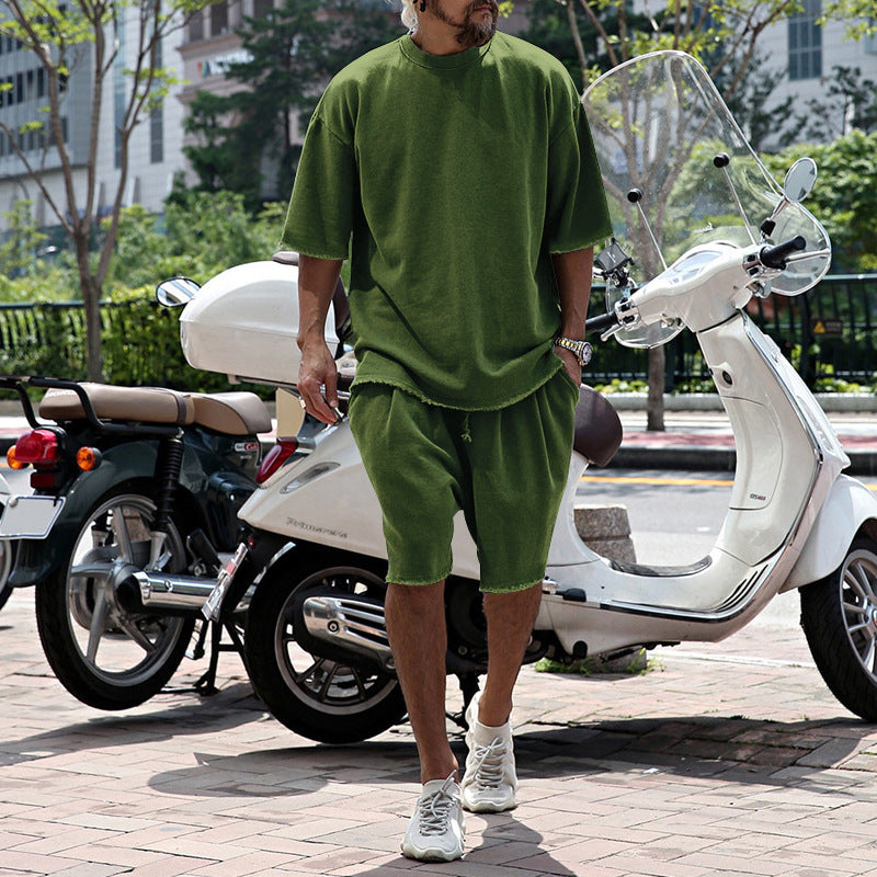 👕55% OFF 🏃 | Sleeveless Sports Set for Men – Relaxed Fit & Moisture Wicking
