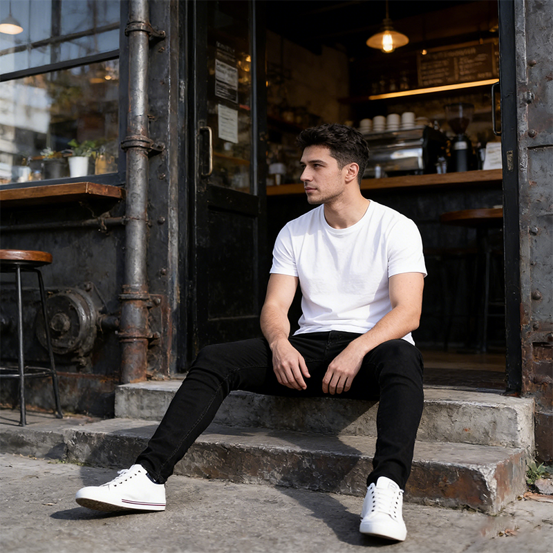 Men's Slim Fit Stretch Denim Jeans