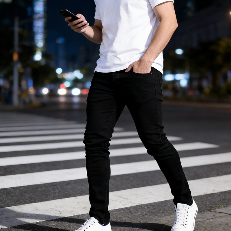 Men's Slim Fit Stretch Denim Jeans