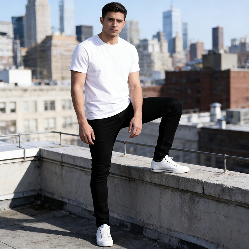 Men's Slim Fit Stretch Denim Jeans