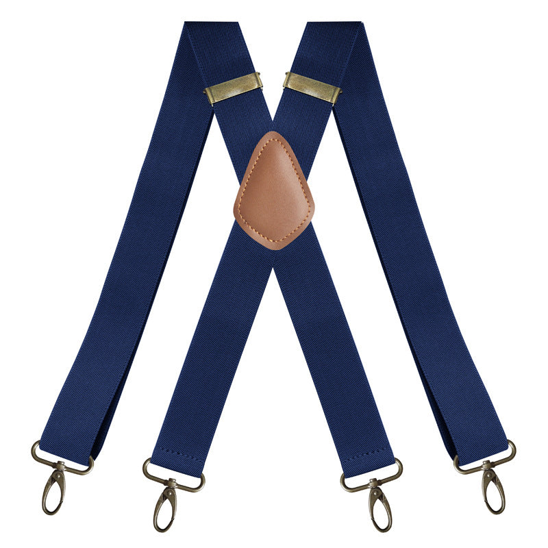 📢LAST DAY BUY 2 GET 1 FREE!⏰Men's X-Back Suspenders with Hook Clips
