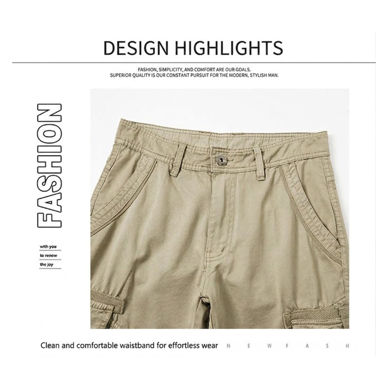 🪖 LIMITED-TIME 50% OFF! 👖 Men's Classic Tactical Cargo Pants – Multi-Pocket, Durable, Adjustable Cuffs 🔧