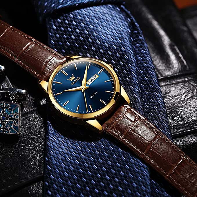 ⏳Time-Limited Special⏰Men's Simple Watch with Day & Date – Stainless Steel, Luminous Hands, Classic ✨
