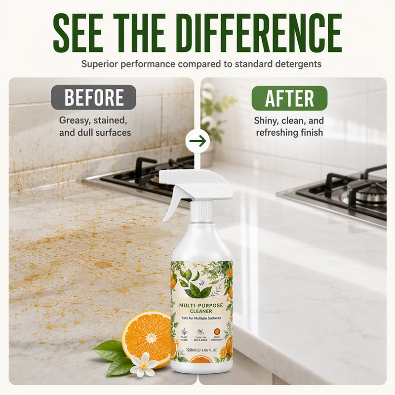 🧴 BUY 2 GET 1 FREE! 🏠 Powerful All-Purpose Cleaner Spray – Cuts Grease, Removes Stains & Freshens Every Room