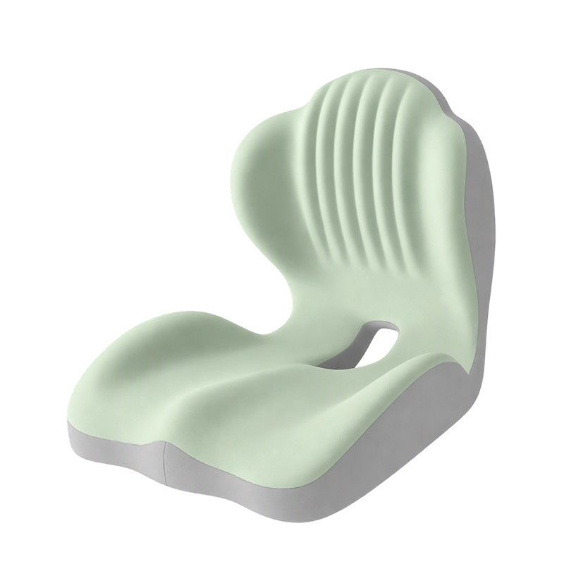 🪑 Ergonomic Memory Foam Seat Cushion with Back Support – Stay Comfortable All Day, Perfect for Office, Car & Home ⚡ Free Shipping ⚡