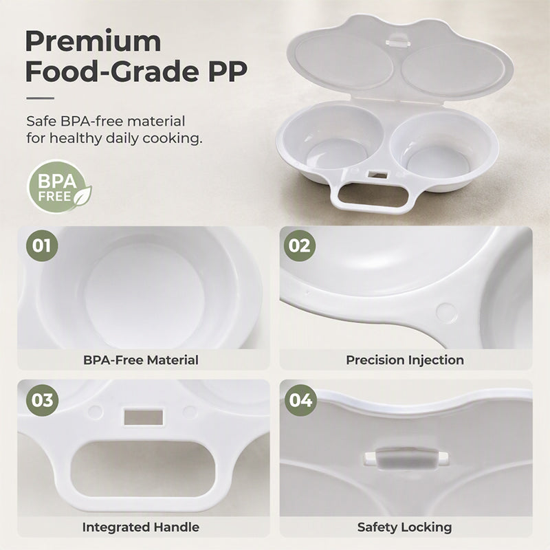 🥗🎁 50% OFF! Microwave Egg Poacher – From £4.99! Dual‑cavity, non‑stick & easy clean. Healthier than frying – stock up & save! 🏠✅