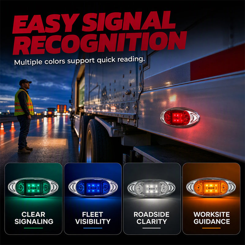 ⏳Limited-time 50% off⏰LED Truck Side Marker Lights🚗🚨