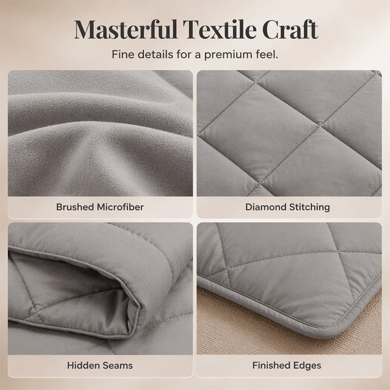 🛏️ LIMITED-TIME 50% OFF! ☁️ Brushed Microfiber Comforter Set – All-season, Moisture-wicking, Diamond Quilting ✨