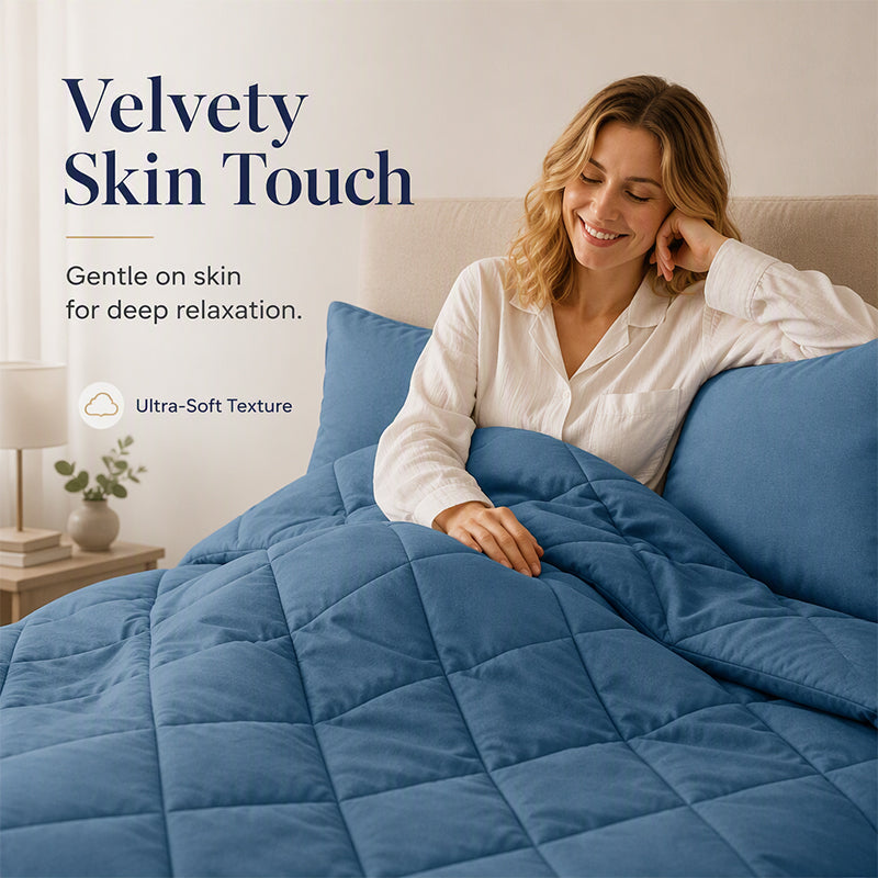 🛏️ LIMITED-TIME 50% OFF! ☁️ Brushed Microfiber Comforter Set – All-season, Moisture-wicking, Diamond Quilting ✨