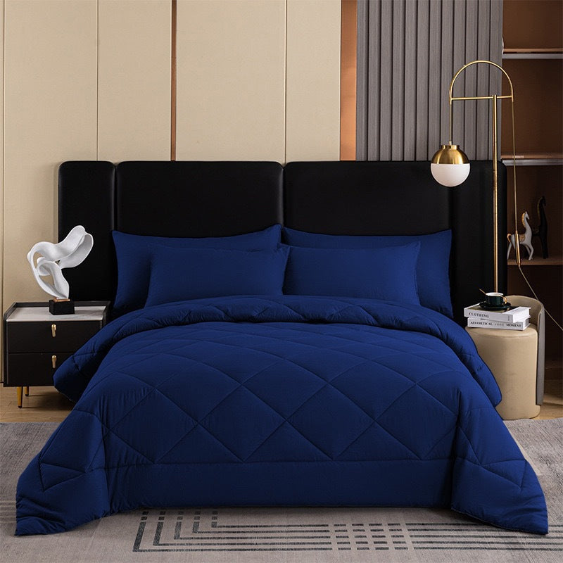 🛏️ LIMITED-TIME 50% OFF! ☁️ Brushed Microfiber Comforter Set – All-season, Moisture-wicking, Diamond Quilting ✨