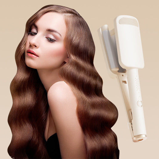 💈 LIMITED-TIME 50% OFF! 💐 Wavy Curling Iron – Salon shine & heat protection ✨