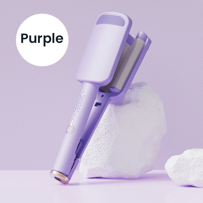 💈 LIMITED-TIME 50% OFF! 💐 Wavy Curling Iron – Salon shine & heat protection ✨