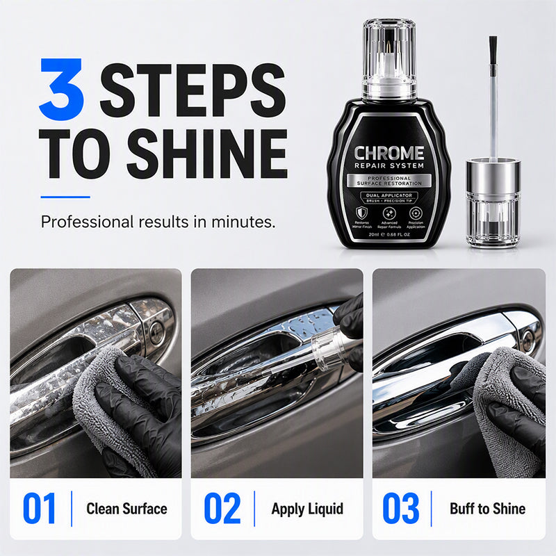 🚗Buy 1 Get 1 Free! ✨Professional Chrome Repair Pen