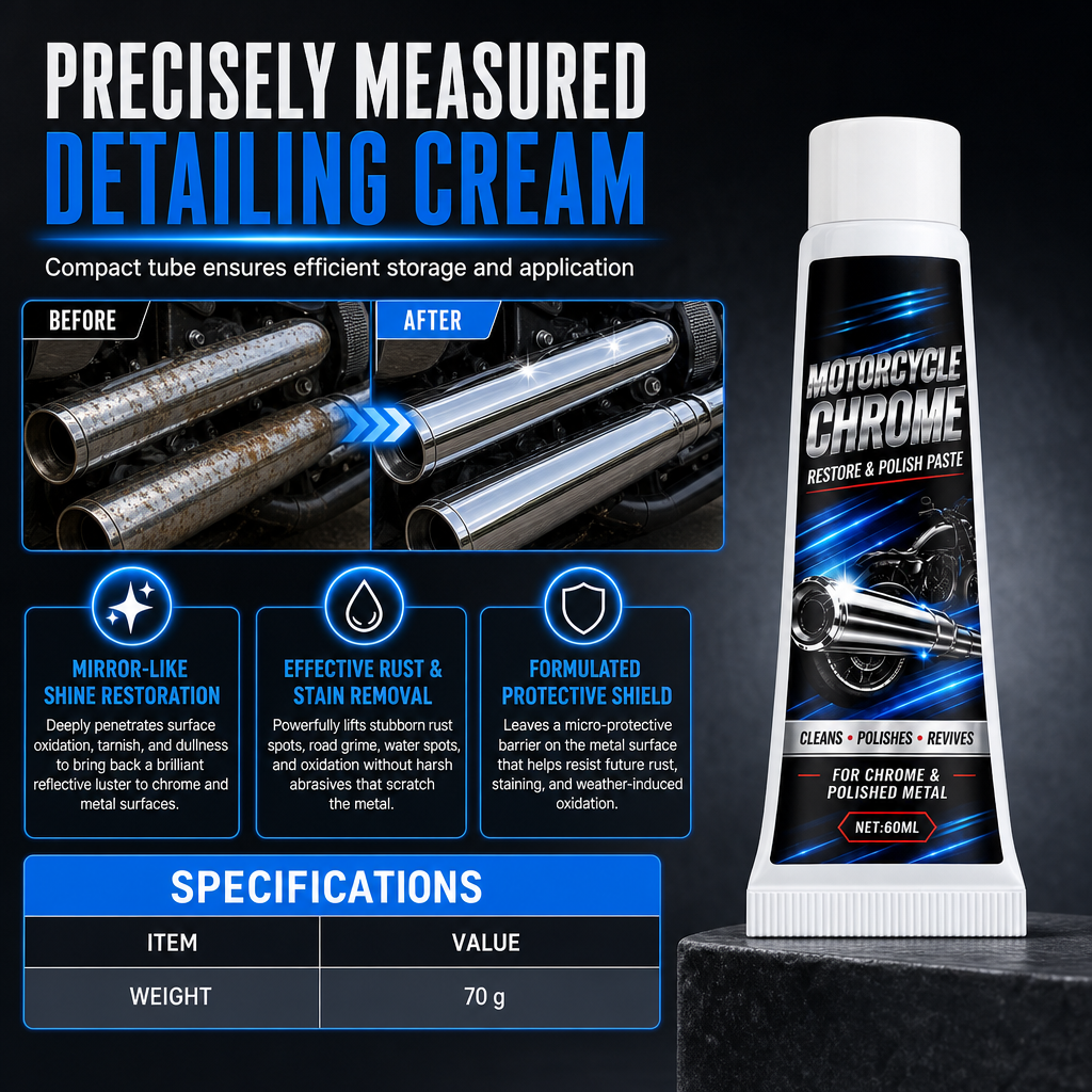 🛡️ LIMITED-TIME 50% OFF! ✨ Metal Polishing Paste – Shiny, Anti-rust, Multi-surface
