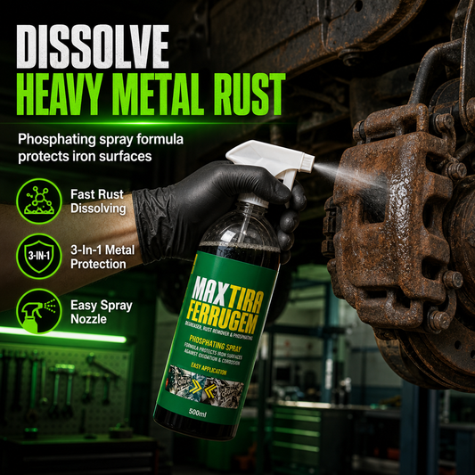 3 in 1 Rust Remover & Phosphating Agent – Degrease, Remove Rust, Anti-Rust