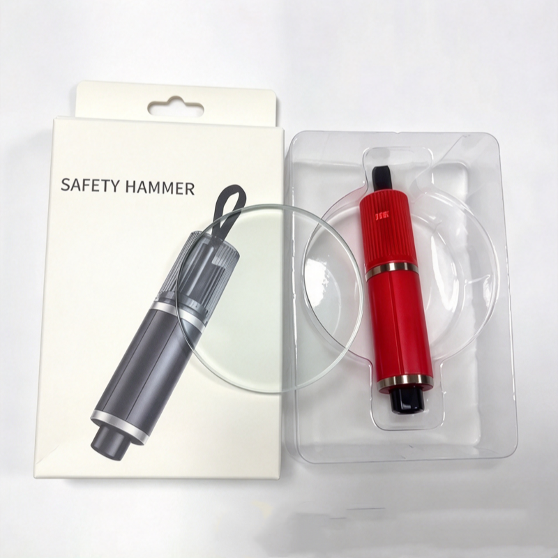 ⏳LIMITED TIME 50% OFF 🚨Mini Spring-Loaded Car Emergency Escape Tool | Window Breaker & Recessed Seatbelt Cutter🪟