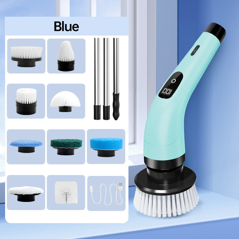 📢📢LIMITED-TIME 50% OFF⏰8-in-1 Electric Cleaning Brush Set – Labor-Saving, Wireless, Multi-scene 🌊