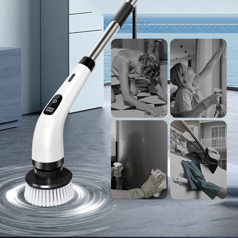 📢📢LIMITED-TIME 50% OFF⏰8-in-1 Electric Cleaning Brush Set – Labor-Saving, Wireless, Multi-scene 🌊