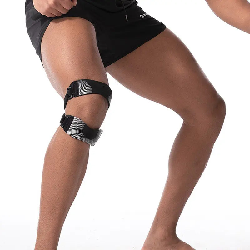 ⏳Time-Limited 50% OFF⏰Adjustable Patella Support Knee Strap – Dual-Band Brace for Active Support & Everyday Comfort ✨