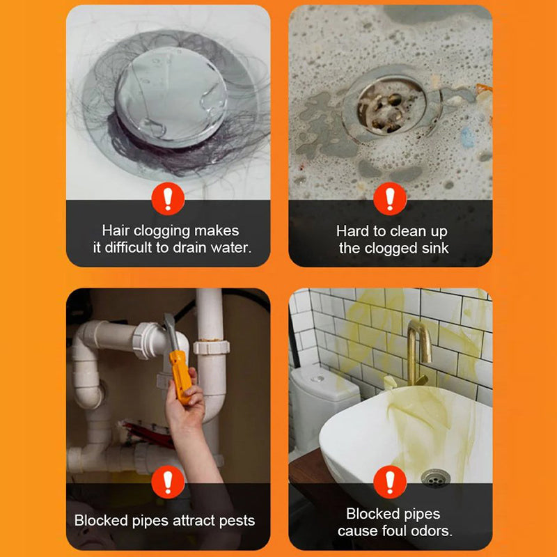 📢📢 50% OFF🧼Multi-Use Powerful Anti-Clog Drain Cleaner Powder