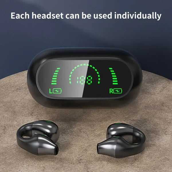 #1 Best Seller - Wireless Ear Clip Bone Conduction Headphones