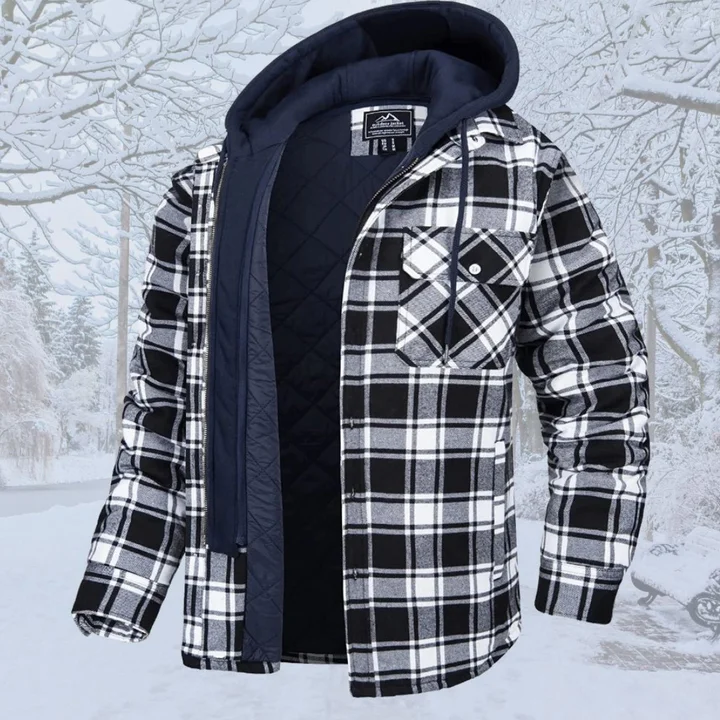 Men's Warm Winter Jacket (Detachable hat) - Free Shipping