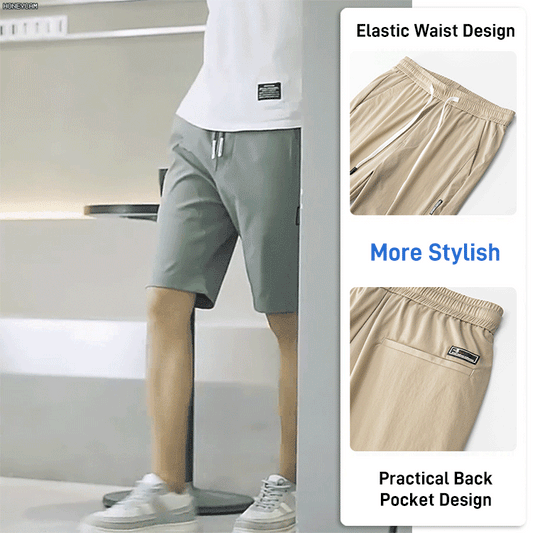 [ Buy 1 Get 1 Free ] Men’s Ice Silk Casual Breathable Shorts