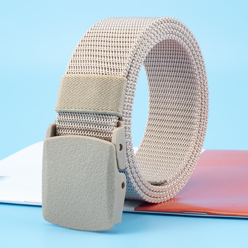 Non-Metallic Non-Magnetic Buckle Nylon Belt