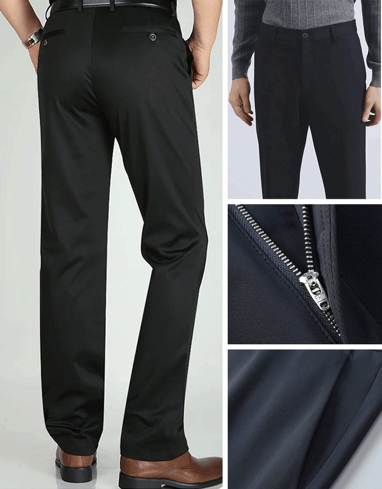 Men's Summer Slim Suit Business Pants