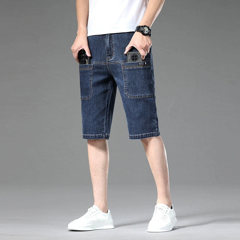 Summer Men's Breathable Jeans