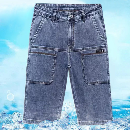 Summer Men's Breathable Jeans