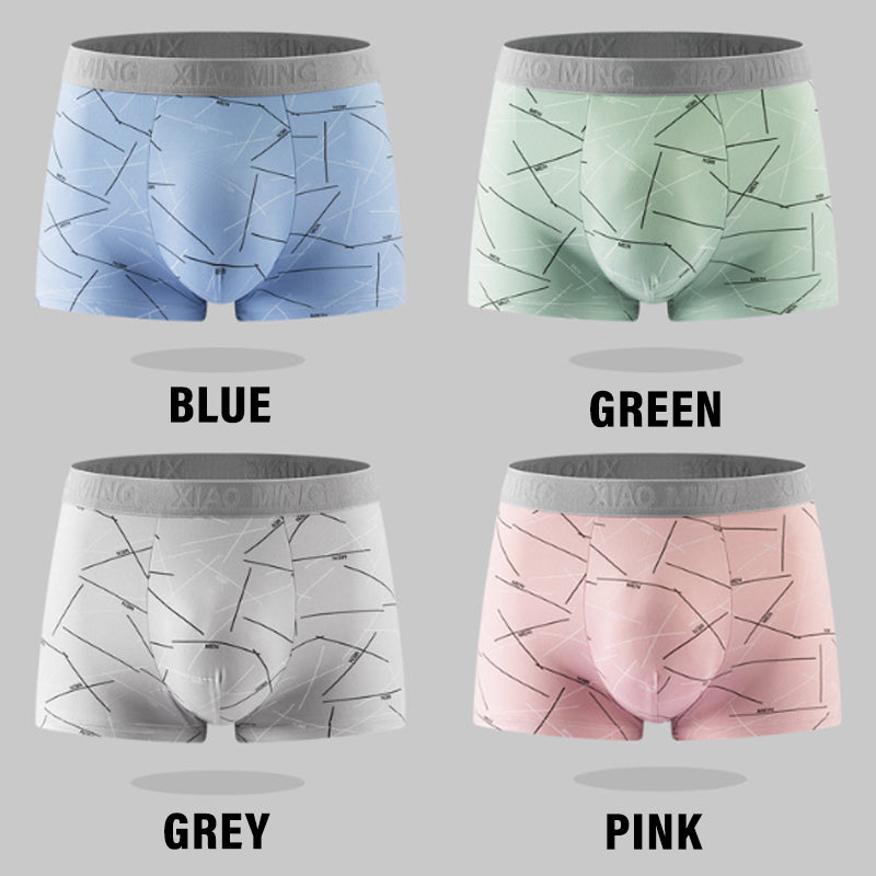 Men's Breathable Stretch Boxer Briefs