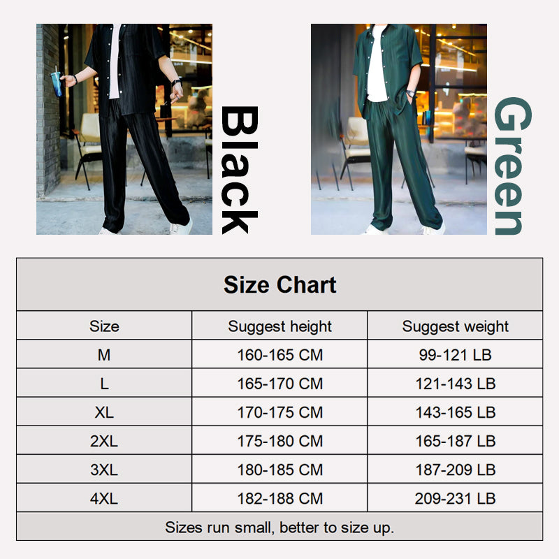 Men Luxury Glossy Casual Suits