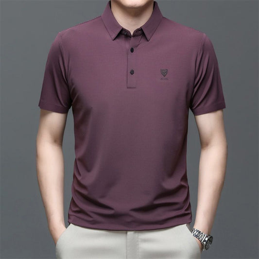 High Elastic Breathable Men's Short-sleeved T-shirt