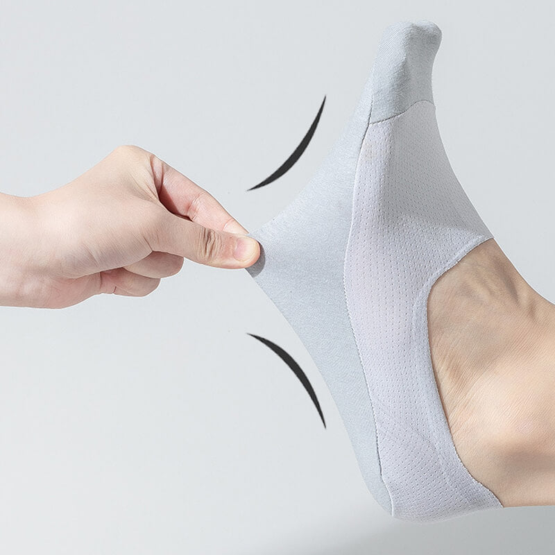 Thin breathable mesh short socks