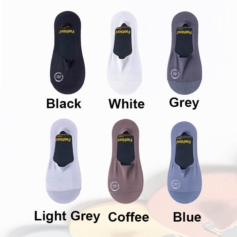 Thin breathable mesh short socks