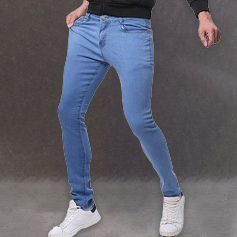 Men's Slim Fit Denim Stretch Jeans