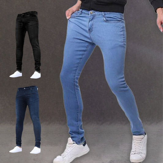 Men's Slim Fit Denim Stretch Jeans