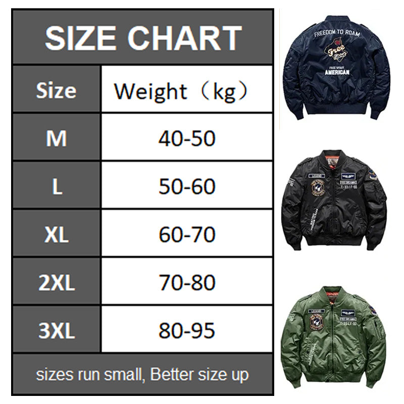 BOMBER JACKET - Free Shipping