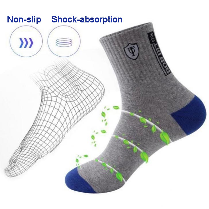 Men's Sweat-absorbing and Breathable Deodorant Socks