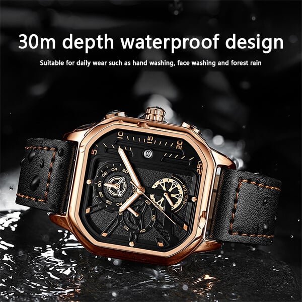 2023 Waterproof Men's Quartz Watch（50% OFF ＆ FREE SHIPPING）