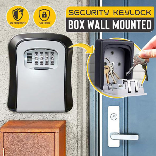 Wall Mounted Secure Key Lock Box