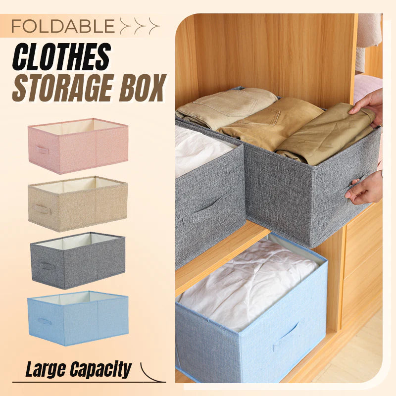 Foldable Clothes Storage Box