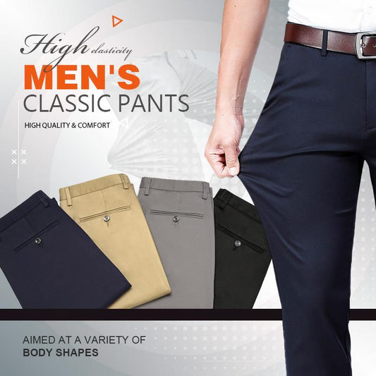 Men's High Stretch Classic Pants (50% OFF)