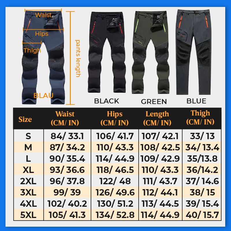 Waterproof & Quick Drying Outdoor Pants