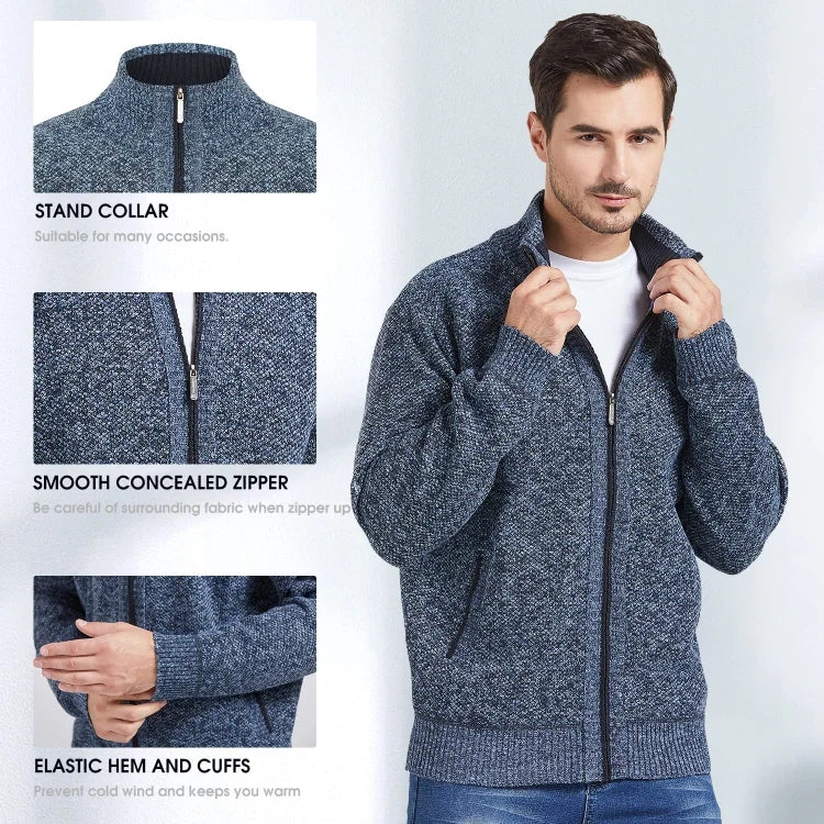 Knitted Cardigan Winter Coat