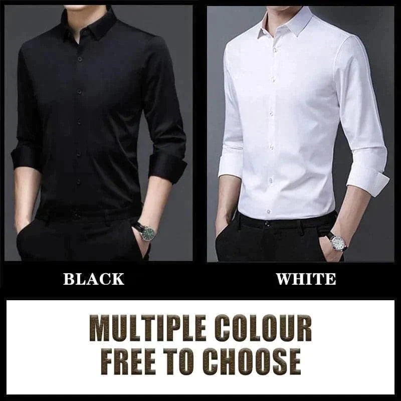 Non-Iron Wrinkle-Free Stretch Shirt （buy 2 free shipping）