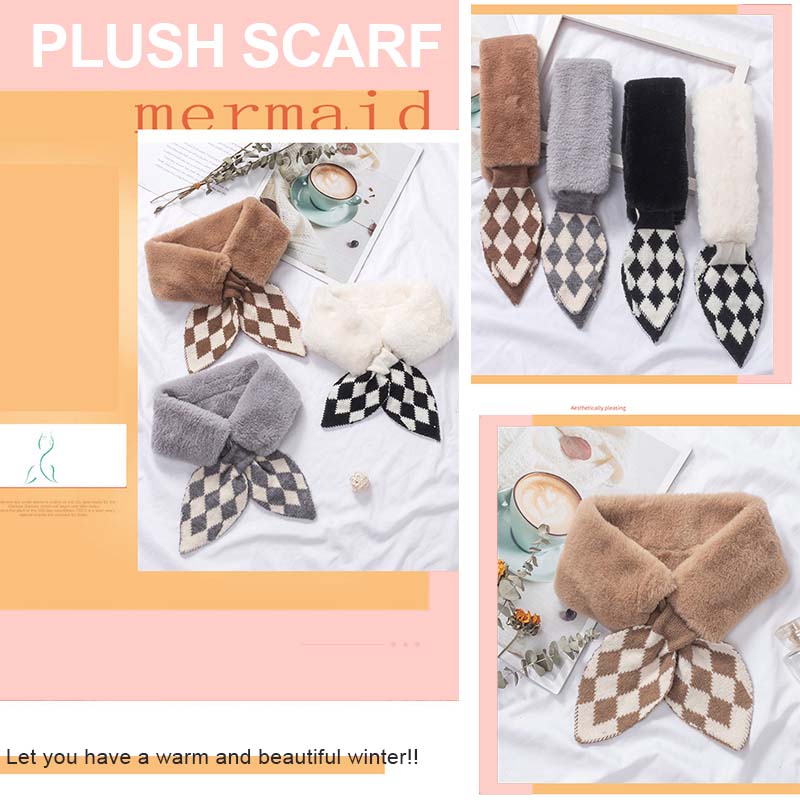 Pousbo® Sophisticated Elegant Plush Scarf